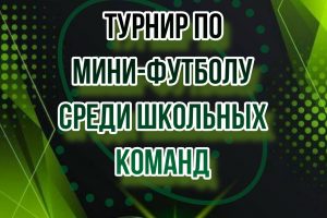 Турнир по мини-футболу среди школьных команд
